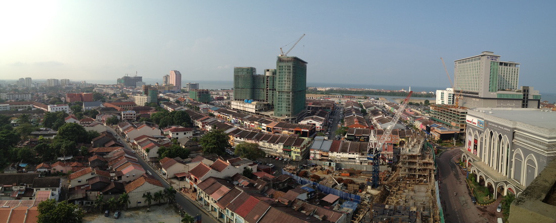 Malacca, Malaysia Panorama