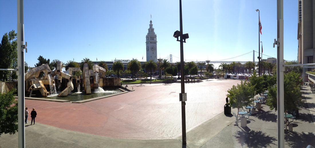 Ferry Building with Pole